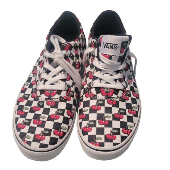 Vans Doheny Sneaker - Cherry Checker Multicolor Size 4.5 Missy Youth - Picture 7 of 9